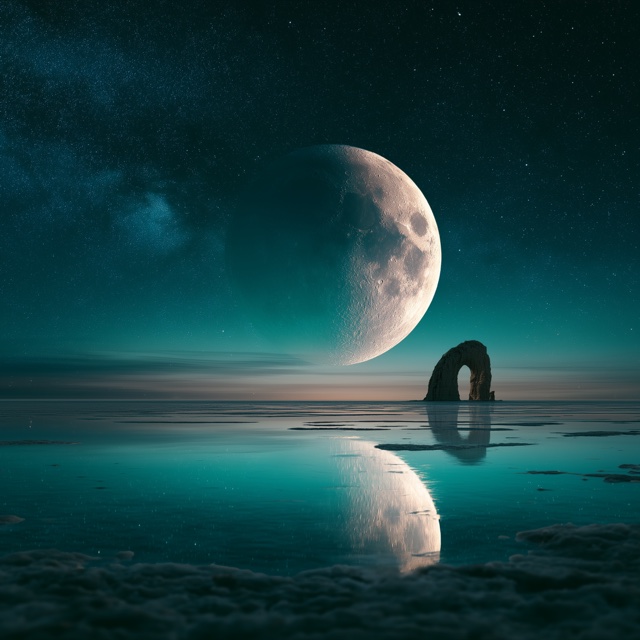 Moonfall: Still Night Ambient (432 Hz) album cover